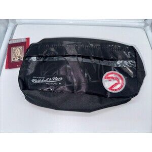 Mitchell & Ness Atlanta Hawks Fanny Pack Black